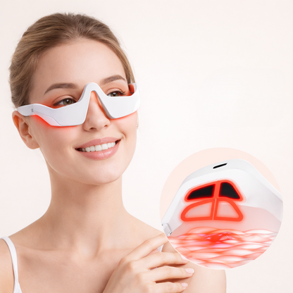 LumaGuard Eye Pro™  2-In-1 Red Light Therapy + EMS
